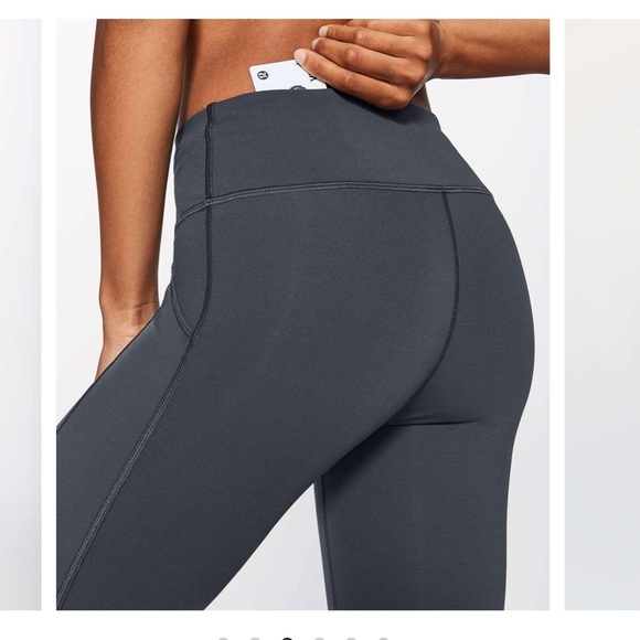 58 - Lululemon Home Stretch Crop leggings- size 4 - Picture 7 of 10